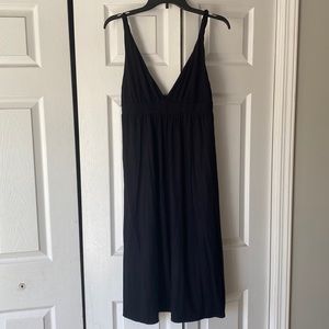 J.Crew Black Tank Top Midi Dress Size Medium